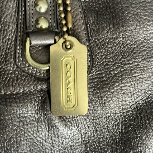 Coach bag with strap and top handle - Picture 3 of 12